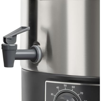 Sencor - Säilöntäkattila 27 l 1800W/230V ruostumaton teräs/harmaa