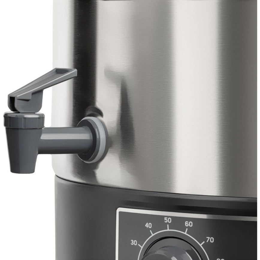 Sencor - Säilöntäkattila 27 l 1800W/230V ruostumaton teräs/harmaa