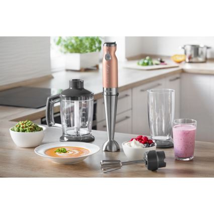 Sencor - sauvasekoitin 4in1 1200W/230V ruostumaton teräs/kupari