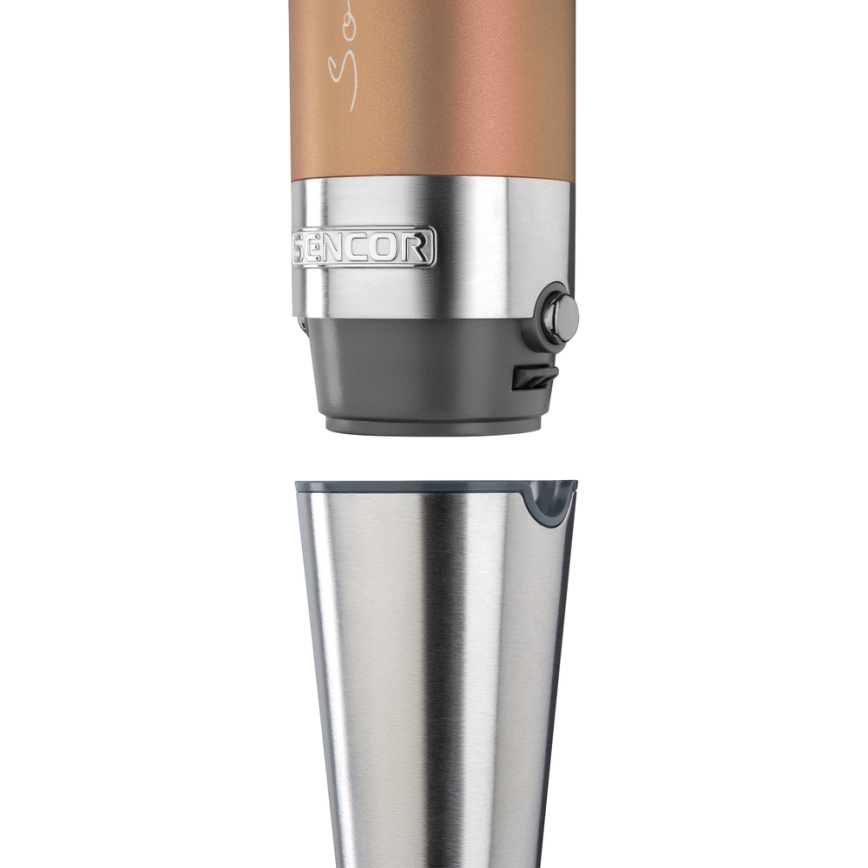 Sencor - sauvasekoitin 4in1 1200W/230V ruostumaton teräs/kupari