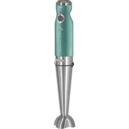 Sencor - sauvasekoitin 4in1 1200W/230V ruostumaton teräs/turkoosi