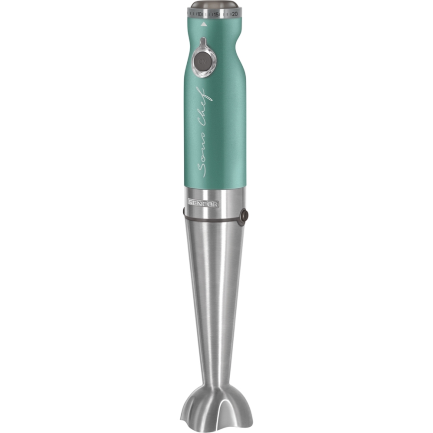 Sencor - sauvasekoitin 4in1 1200W/230V ruostumaton teräs/turkoosi