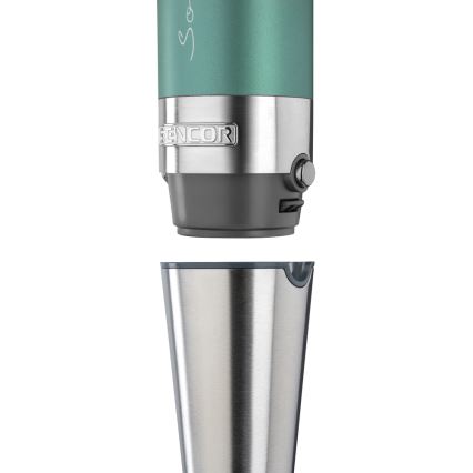 Sencor - sauvasekoitin 4in1 1200W/230V ruostumaton teräs/turkoosi