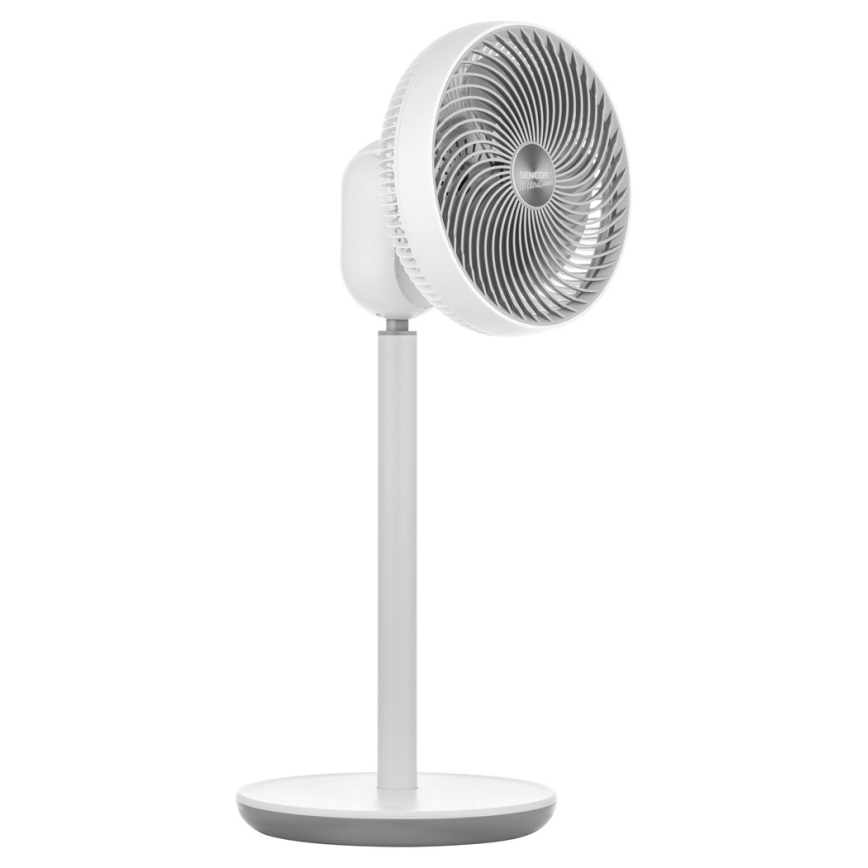 Sencor - Seisova tuuletin 3D UltraSilent 26W/230V valkoinen + kauko-ohjaus