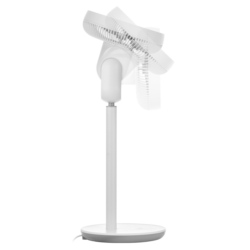 Sencor - Seisova tuuletin 3D UltraSilent 26W/230V valkoinen + kauko-ohjaus