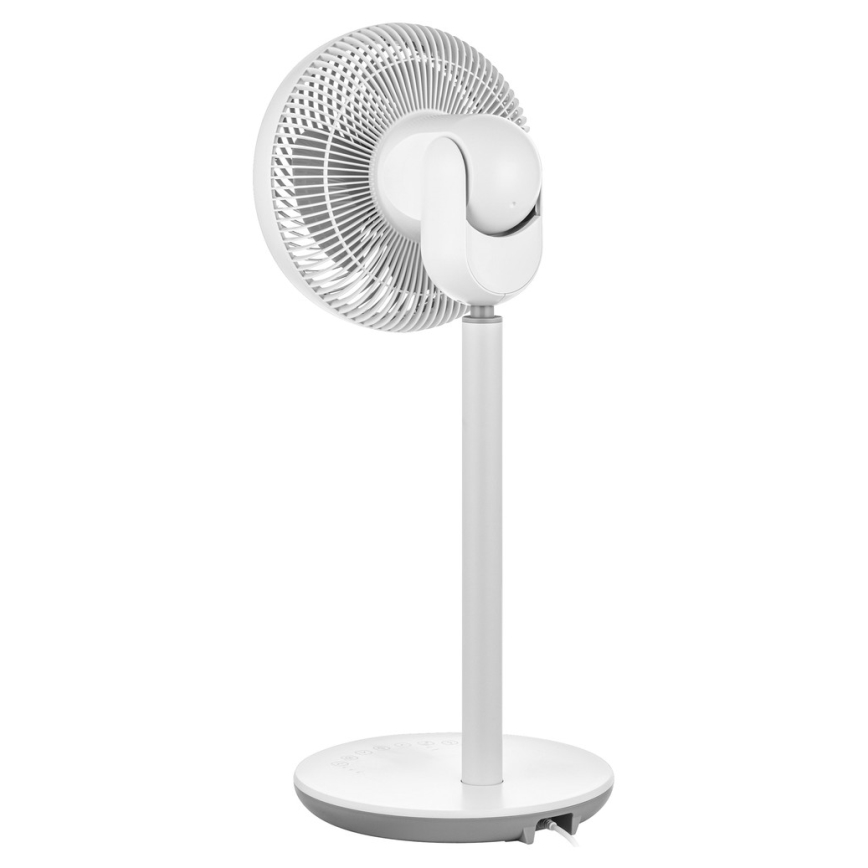 Sencor - Seisova tuuletin 3D UltraSilent 26W/230V valkoinen + kauko-ohjaus
