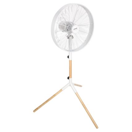 Sencor - Seisova tuuletin 50W/230V valkoinen/pyökki