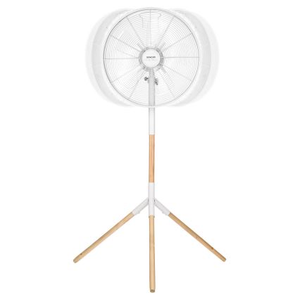Sencor - Seisova tuuletin 50W/230V valkoinen/pyökki