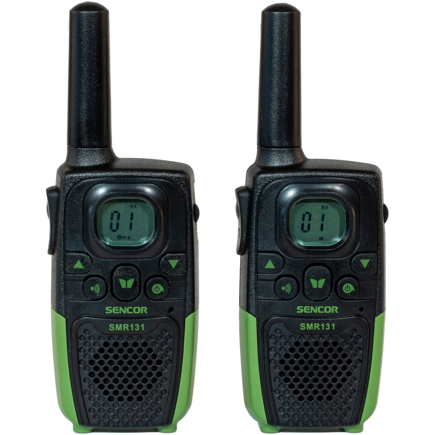 Sencor - SETTI 2x Radiopuhelin 3xAAA kantama 7 km