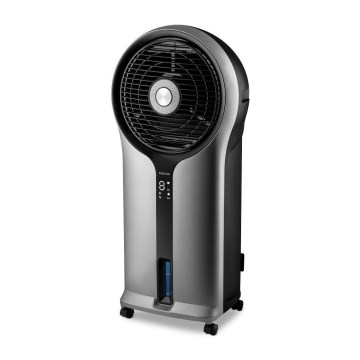 Sencor - Siirrettävä ilmanjäähdytin 3in1 110W/230V hopea/musta + kauko-ohjaus