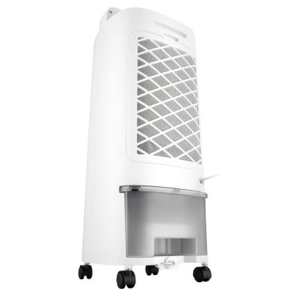 Sencor - Siirrettävä ilmanjäähdytin LED-näytöllä 3in1 45W/230V valkoinen + kaukosäädin