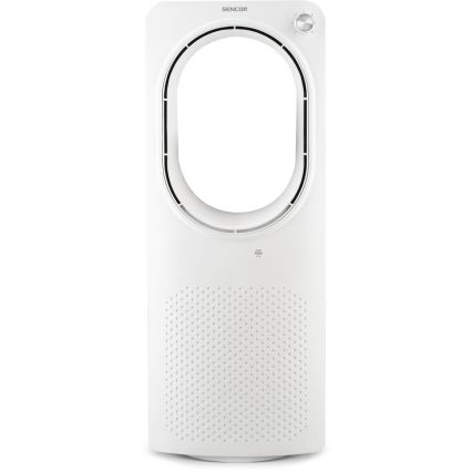 Sencor - Siivetön lattiatuuletin 50W/230V valkoinen