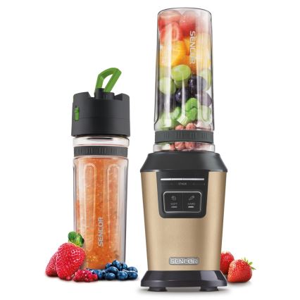 Sencor - Smoothie mikseri tarvikkeineen 800W/230V