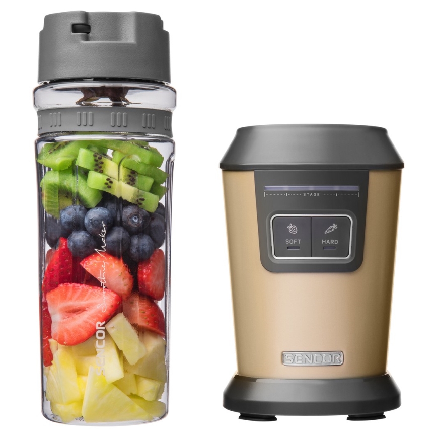 Sencor - Smoothie mikseri tarvikkeineen 800W/230V