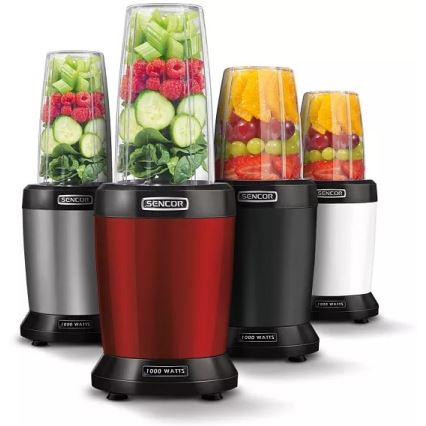 Sencor - Smoothie nutri blender 1000W/230V hopea