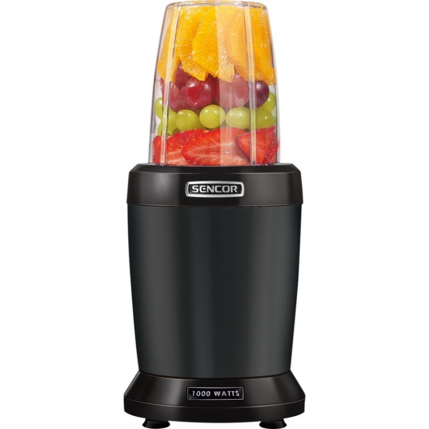 Sencor - Smoothie nutri sekoitin 1000W/230V musta