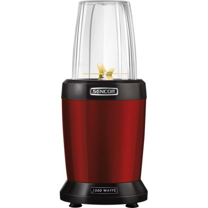 Sencor - Smoothie nutri sekoitin 1000W/230V punainen