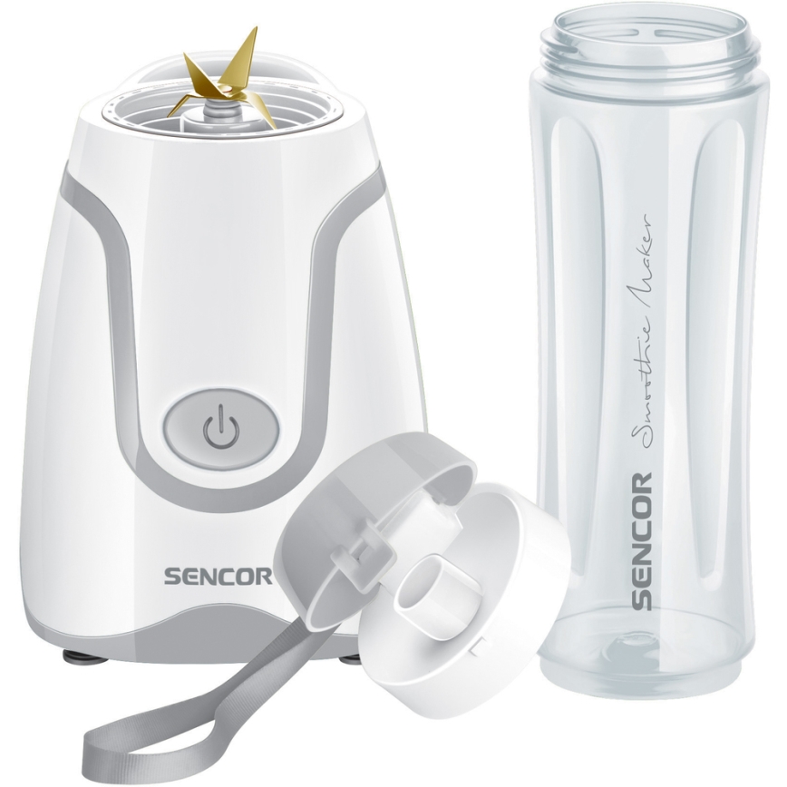 Sencor - Smoothie-sekoitin 500W/230V valkoinen/harmaa