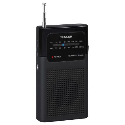Sencor - Tasku-FM/AM-radio 2xAAA