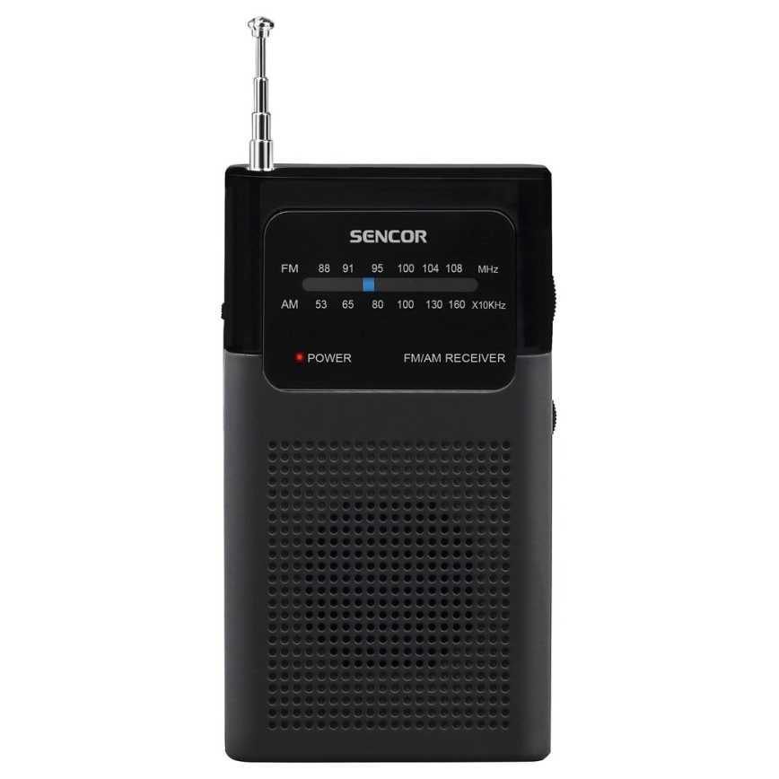 Sencor - Tasku-FM/AM-radio 2xAAA