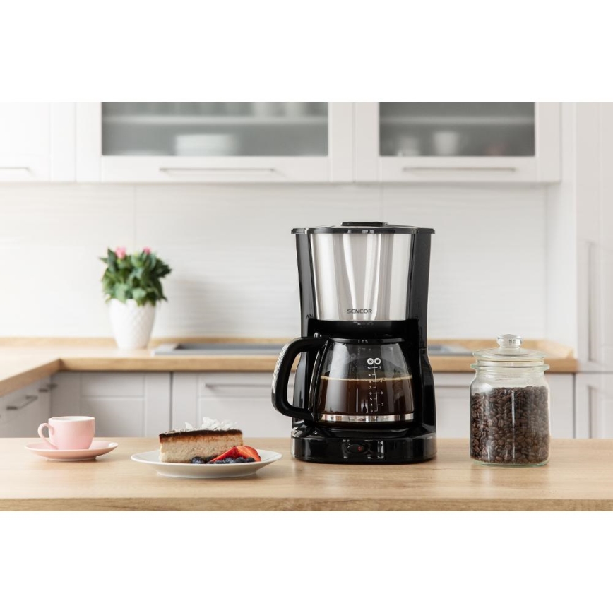 Sencor - Tippa kahvinkeitin 1,25 l 1000W/230V