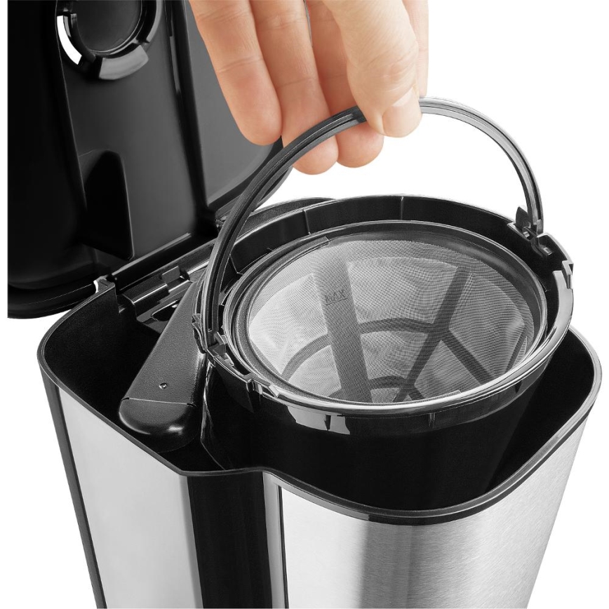 Sencor - Tippa kahvinkeitin 1,25 l 1000W/230V