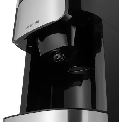 Sencor - Tippa kahvinkeitin 1,5 l LCD-näytöllä 900W/230V