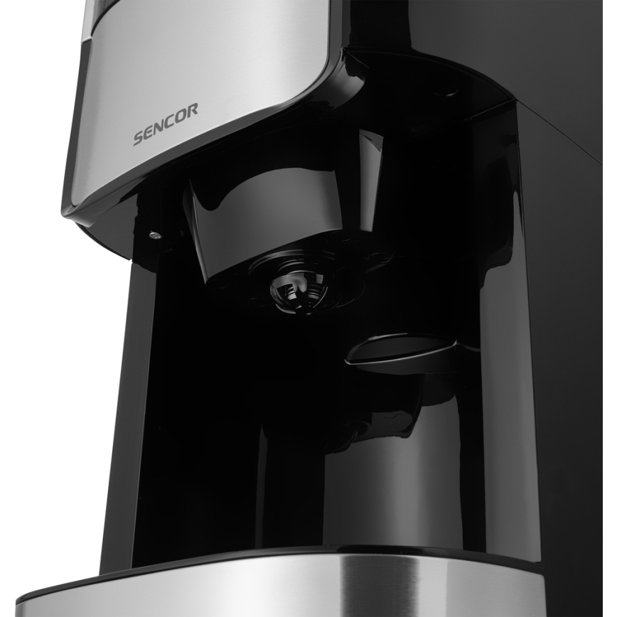 Sencor - Tippa kahvinkeitin 1,5 l LCD-näytöllä 900W/230V