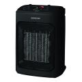 Sencor - Tuuletin keraamisella lämmityselementillä 900/1300/2000W/230V musta