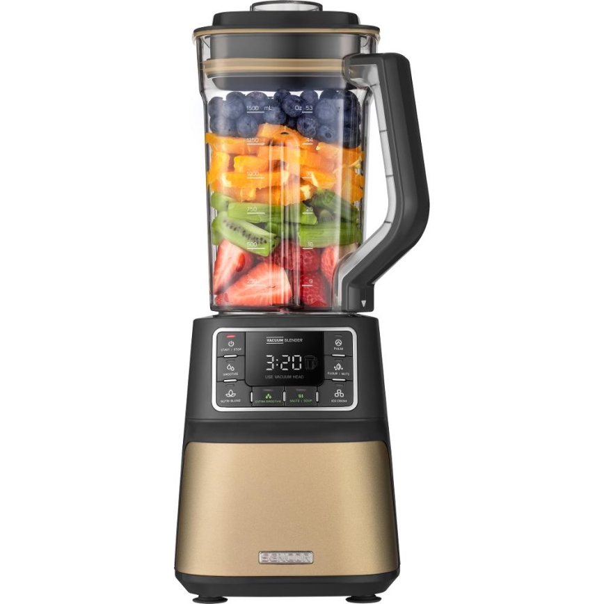 Sencor - Tyhjiötehosekoitin 1500W/230V kulta