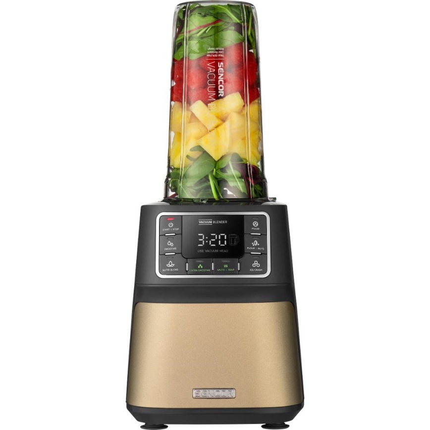 Sencor - Tyhjiötehosekoitin 1500W/230V kulta