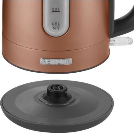 Sencor - Vedenkeitin 1,2 l 2150W/230V kupari
