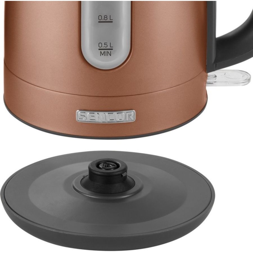 Sencor - Vedenkeitin 1,2 l 2150W/230V kupari