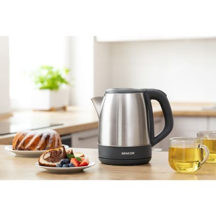 Sencor - Vedenkeitin 1,2 l 2150W/230V ruostumatonta terästä