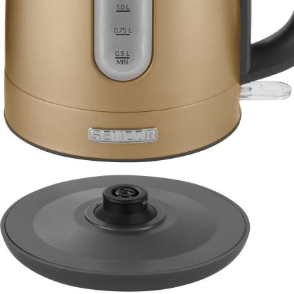 Sencor - Vedenkeitin 1,7 l 2150W/230V kulta