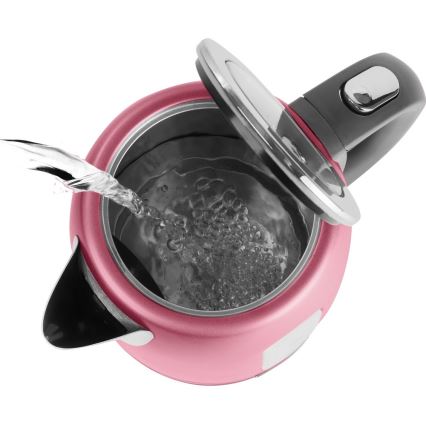 Sencor - Vedenkeitin 1,7 l 2150W/230V pinkki