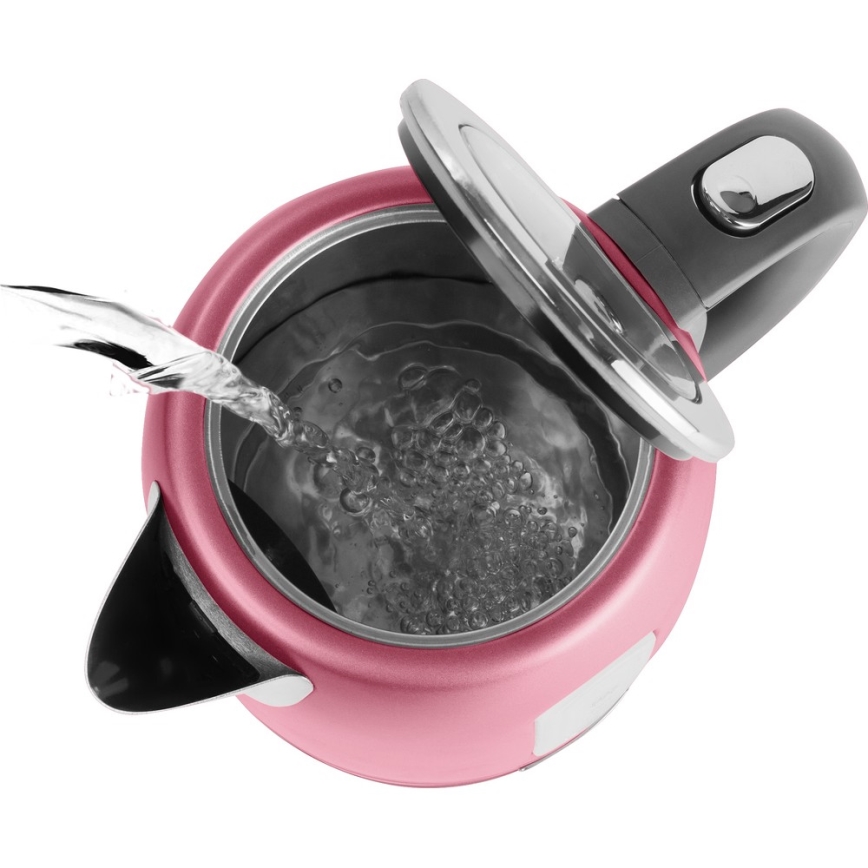 Sencor - Vedenkeitin 1,7 l 2150W/230V pinkki