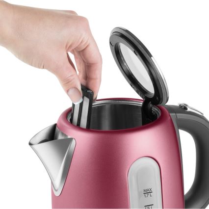 Sencor - Vedenkeitin 1,7 l 2150W/230V pinkki