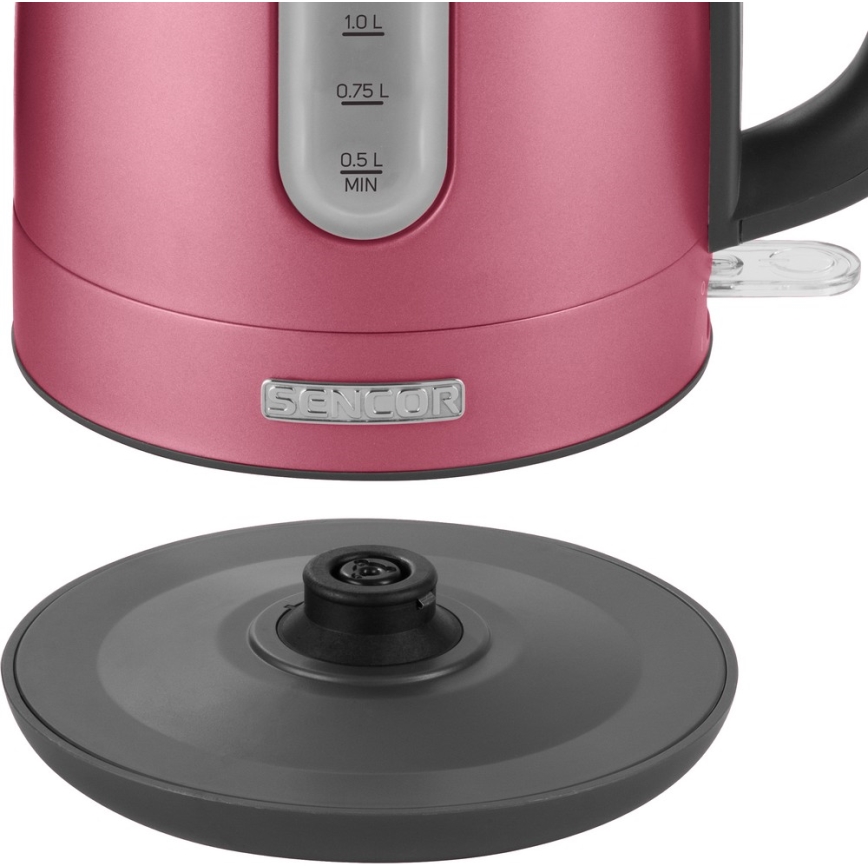 Sencor - Vedenkeitin 1,7 l 2150W/230V pinkki