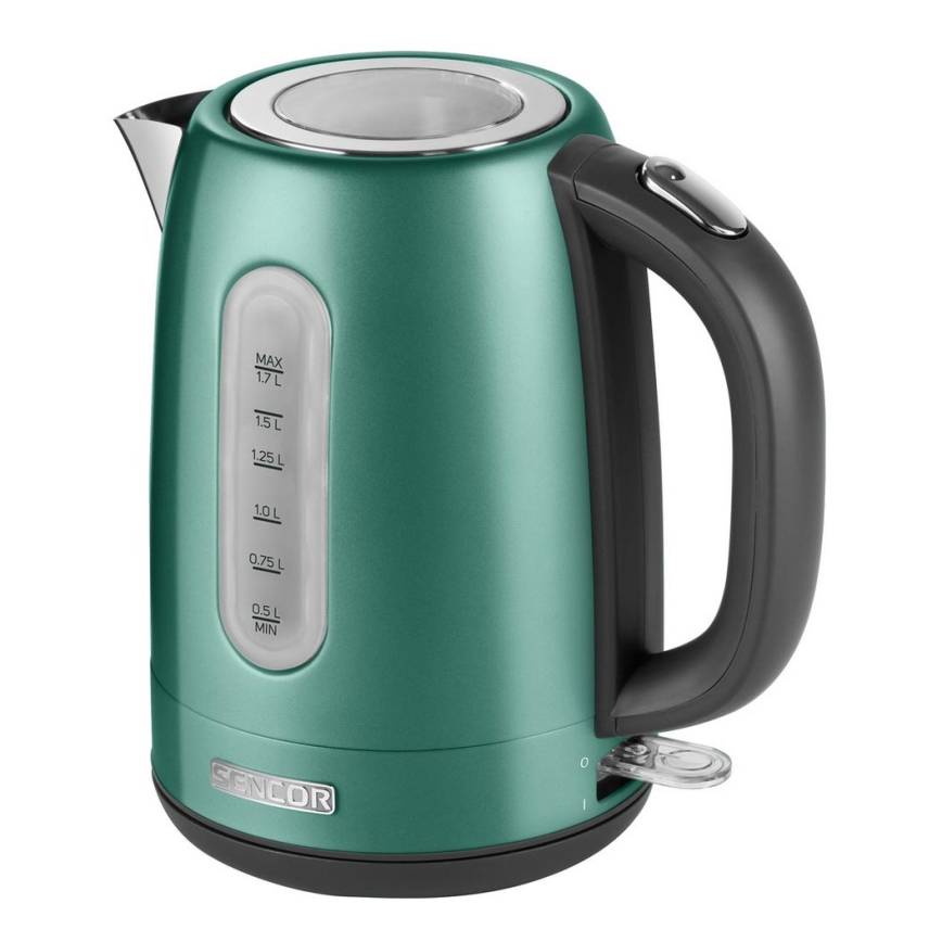 Sencor - Vedenkeitin 1,7 l 2150W/230V turkoosi