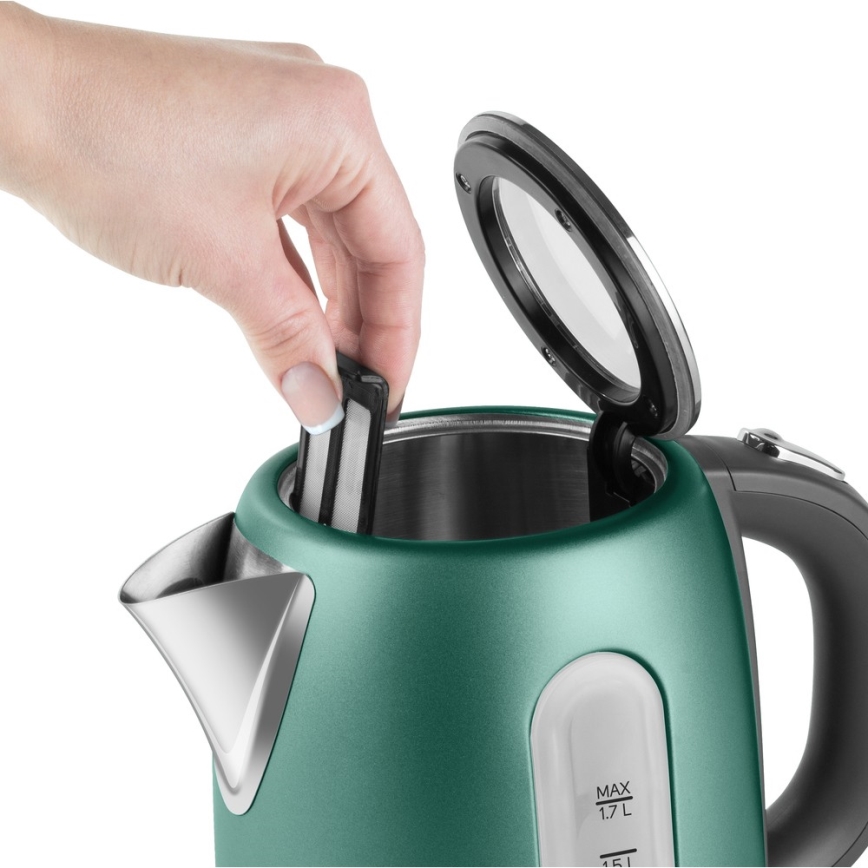 Sencor - Vedenkeitin 1,7 l 2150W/230V turkoosi
