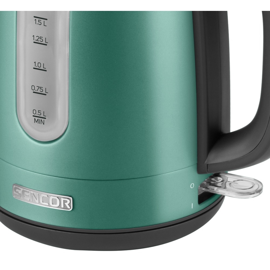 Sencor - Vedenkeitin 1,7 l 2150W/230V turkoosi