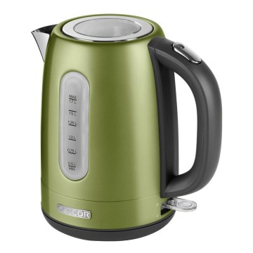 Sencor - Vedenkeitin 1,7 l 2150W/230V vihreä