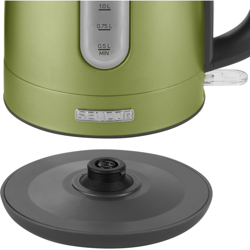 Sencor - Vedenkeitin 1,7 l 2150W/230V vihreä