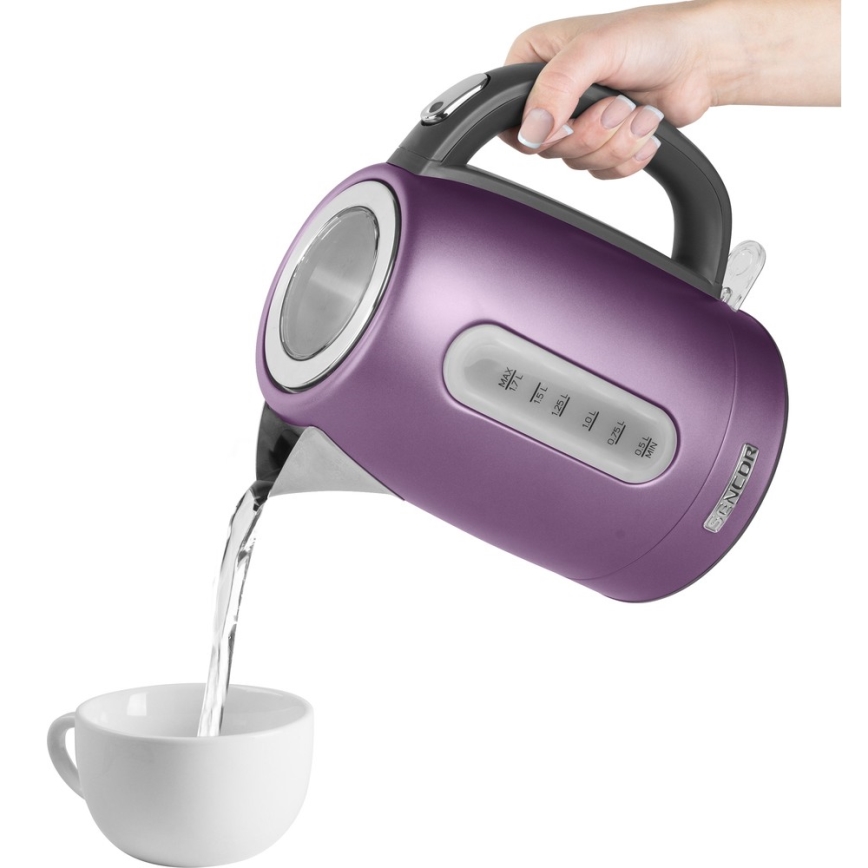Sencor - Vedenkeitin 1,7 l 2150W/230V violetti