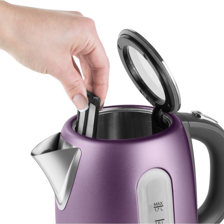 Sencor - Vedenkeitin 1,7 l 2150W/230V violetti