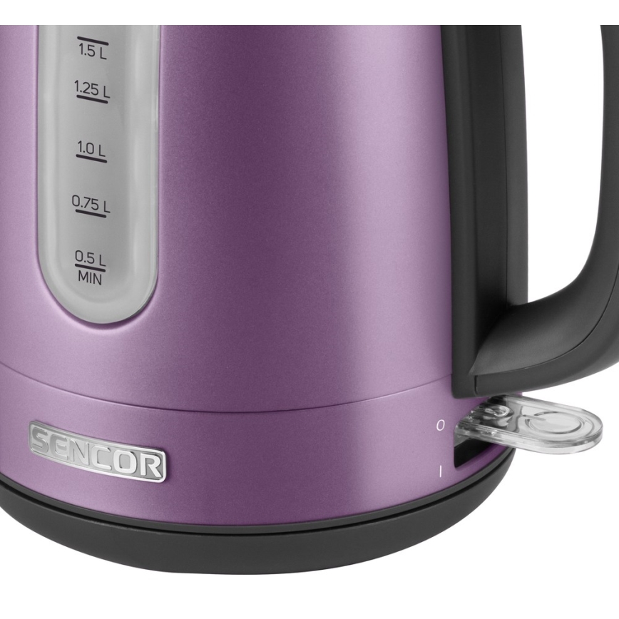 Sencor - Vedenkeitin 1,7 l 2150W/230V violetti