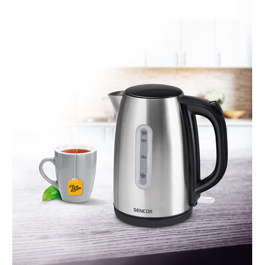 Sencor - Vedenkeitin 1,7 l 2200W/230V