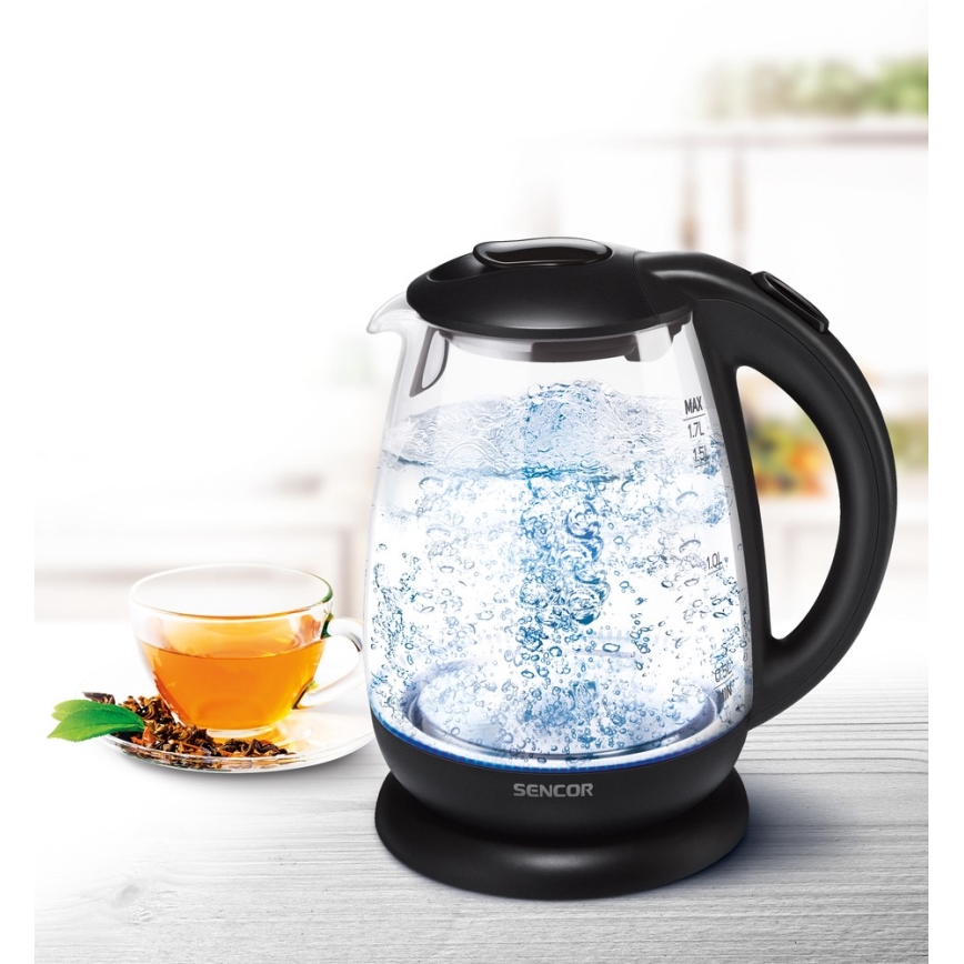 Sencor - Vedenkeitin 1,7 l 2200W/230V