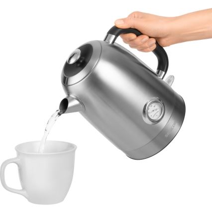 Sencor - Vedenkeitin 1,7 l 2200W/230V ruostumaton teräs